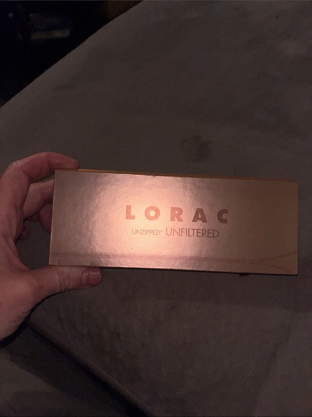 LORAC Unzipped Unfiltered Eyeshadow Palette - Rose Gold Metallic
